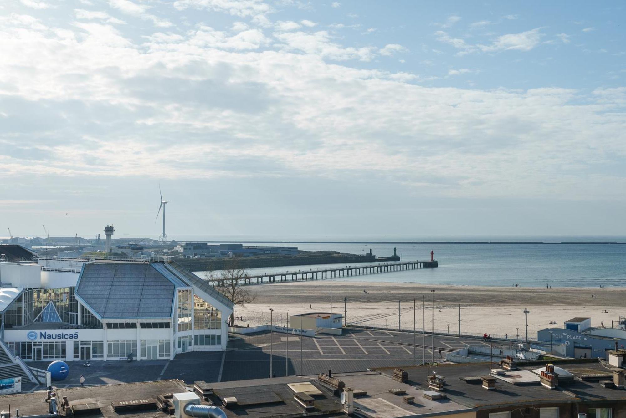 Superbe Vue Mer Face A Nausicaa Boulogne-sur-Mer Kültér fotó